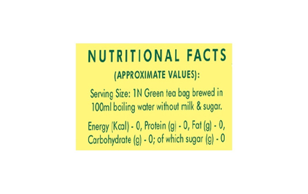 Weikfield Eco Valley Organic Tea Sunny Lemony   Box  30 pcs